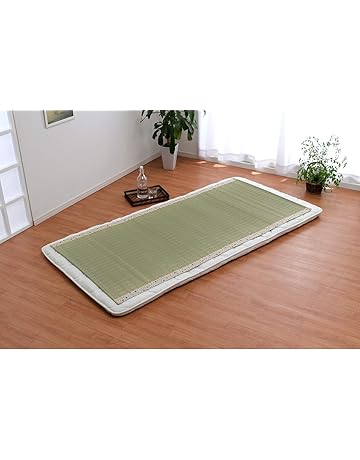 ikehiko 凉席 灯心草凉席 草席 日本国产 "白水" 单人用 约88 × 180